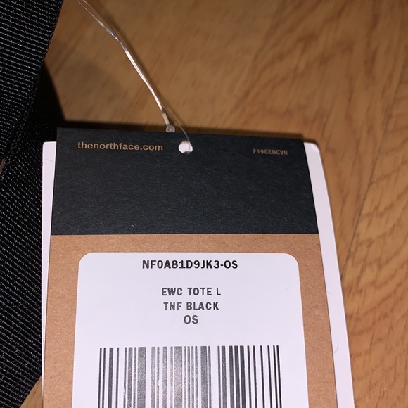 NWT The North Face EWC Nylon Tote, Large - Picture 6 of 11